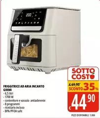 Girmi - Friggitrice Ad Aria Incanto Girmi - Friggitrice Ad Aria Incanto