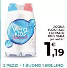 Vera - Acqua Naturale Formato Kids