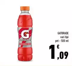 Gatorade - Vari Tipi