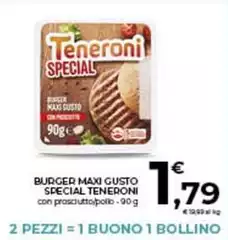 Teneroni - Burger Maxi Gusto Special