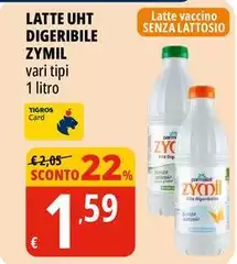 Parmalat - Latte Uht Digeribile Zymil Parmalat - Latte Uht Digeribile Zymil