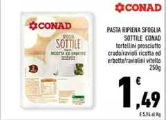 Conad - Pasta Ripiena Sfoglia Sottile Conad - Pasta Ripiena Sfoglia Sottile
