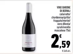 Barone Di Bernaj - Vino 