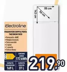 Electroline - Frigorifero Doppia Porta Th2e8N5MSIIVED