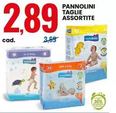 Pannolini Taglie
