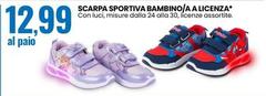 Scarpa Sportiva Bambino/a A Licenza Scarpa Sportiva Bambino/a A Licenza