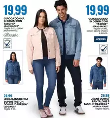 Glissade - Giacca Donna In Denim Con Tasche