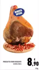 Prosciutto Crudo Disossato