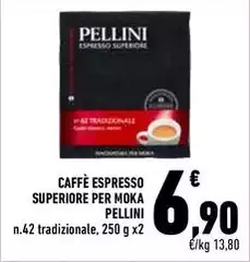 Pellini - Caffè Espresso Superiore Per Moka Pellini - Caffè Espresso Superiore Per Moka