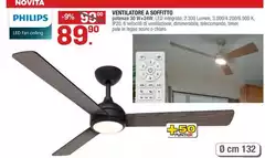 Philips - Ventilatore A Soffitto Con Led Integrato Philips - Ventilatore A Soffitto Con Led Integrato
