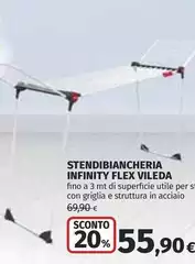 Vileda - Stendibiancheria Infinity Flex