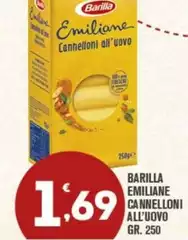 Barilla - Emiliane Cannelloni All'Uovo