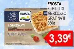 Frosta - Filetti Di Merluzzo Gratinati Frosta - Filetti Di Merluzzo Gratinati