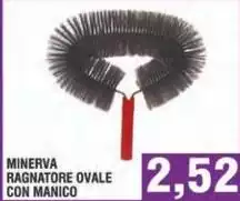 Minerva -  Ragnatore Ovale Con Manico
