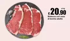 Bistecca Con Osso Di Bovino Adulto