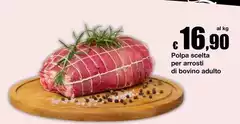 Polpa Scelta Per Arrosti Di Bovino Adulto