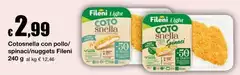 Fileni - Cotonsella Con Pollo/Spinaci/Nuggets