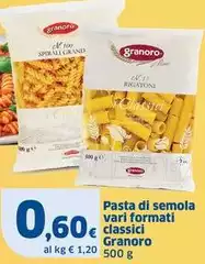 Granoro - Pasta Di Semola Granoro - Pasta Di Semola