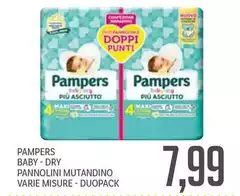 Pampers - Baby - Dry Pannolini Mutandino Pampers - Baby - Dry Pannolini Mutandino