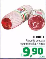 Il Colle - Pancetta Coppata Magrissima Il Colle - Pancetta Coppata Magrissima