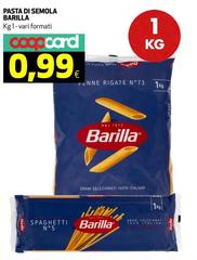 Barilla - Pasta Di Semola Barilla - Pasta Di Semola
