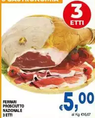 Ferrari - Prosciutto Nazionale 3 Etti