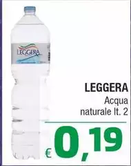 Leggera - Acqua Naturale