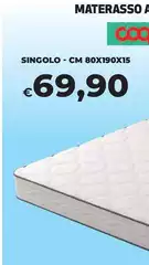 Motorola - SINGOLO - Cm 80X190X15 Motorola - SINGOLO - Cm 80X190X15