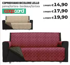 Copridivano Bicolore