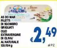 Asdomar - As Do Mar Filetti Di Sgombro Grigliati Olio Extravergine Di Oliva/ Al Naturale Asdomar - As Do Mar Filetti Di Sgombro Grigliati Olio Extravergine Di Oliva/ Al Naturale