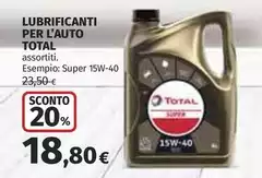Total - Lubrificanti Per L'Auto Total - Lubrificanti Per L'Auto