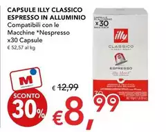 Illy - Classico Espresso In Alluminio Illy - Classico Espresso In Alluminio