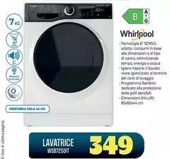 Whirlpool - Lavatrice WSB725DIT Whirlpool - Lavatrice WSB725DIT