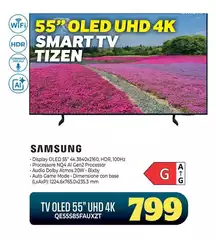 Samsung - Tv Oled 55" Uhd 4K QE55S85FAUXZT