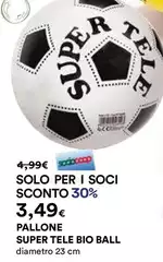 Pallone Super Tele Bio Ball Pallone Super Tele Bio Ball
