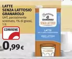 Granarolo - Latte Senza Lattosio