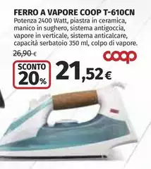 Coop - Ferro A Vapore T-610cn Coop - Ferro A Vapore T-610cn