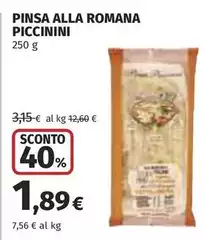 Tenute piccini - Pinsa Alla Romana