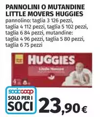 Huggies - Pannolini O Mutandine Little Movers