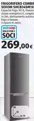 Sekom - Frigorifero Combi SHC835M11X