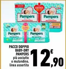 Pampers - Pacco Doppio Baby-Dry Pampers - Pacco Doppio Baby-Dry