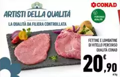 Conad - Fettine E Lombatine Di Vitello Percorso Qualità