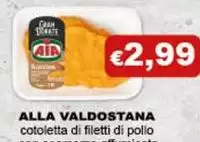 Aia - Alla Valdostana Cotoletta Di Filetti Di Pollo Con Scamorza Affumicata 