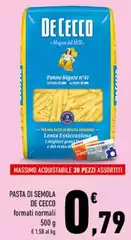 De Cecco - Pasta Di Semola 