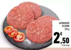 Hamburger Di Suino