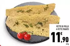Petto Di Pollo A Fette Panato 
