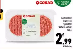 Conad - Hamburger Di Vitello Percorso Qualità