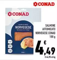Conad - Salmone Affumicato Norvegese