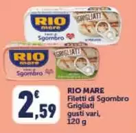 Rio Mare - Filetti Di Sgombro Grigliati