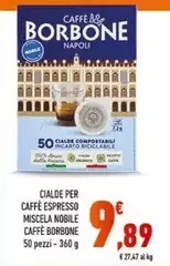 Caffe borbone - Cialde Per Caffe Espresso Miscela Nobile